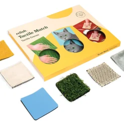 HOPTOYS Stimulation Sensorielle<6 Carres Tactiles