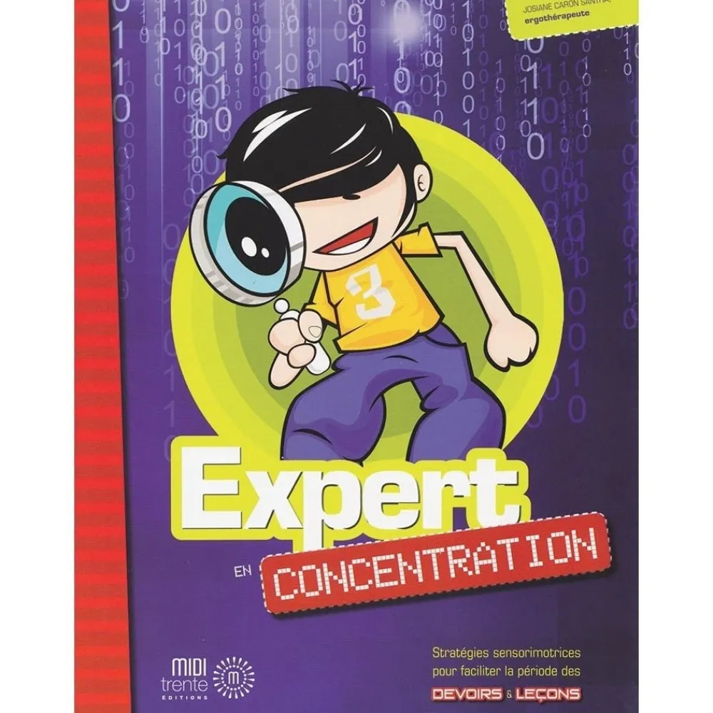 HOPTOYS Matériel Scolaire*Affiche Expert En Concentration