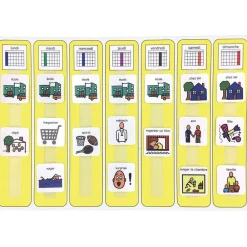HOPTOYS Jeux Éducatifs*Agenda Hebdomadaire