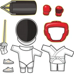 HOPTOYS Langage & Communication*Animate - Sports De Combat