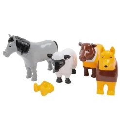 HOPTOYS Creativite*Animaux Magnetiques De La Ferme