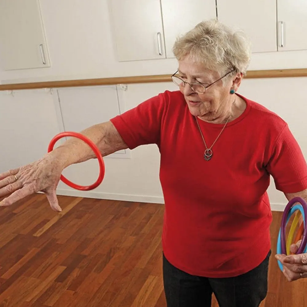HOPTOYS Motricité Globale & Tonus Musculaire*Anneaux D'Activite Par 6