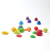 HOPTOYS Jeux Éducatifs Sensoriels*Anneaux En Bois