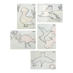 HOPTOYS Creativite*Aquapaint Oiseaux Magnifiques