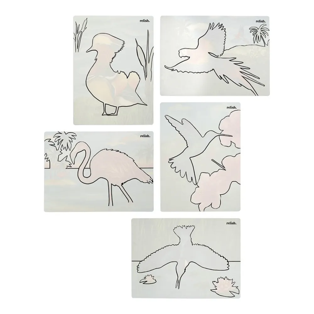 HOPTOYS Creativite*Aquapaint Oiseaux Magnifiques