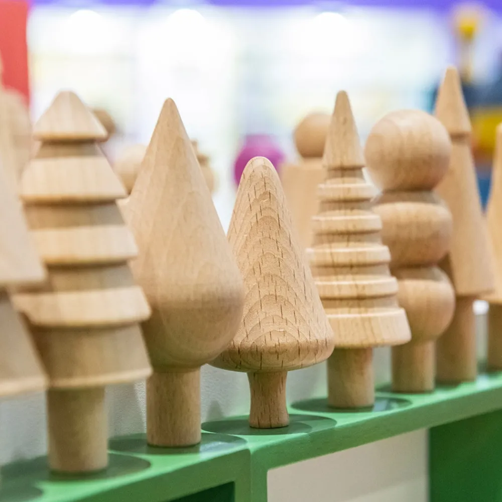 HOPTOYS Montessori Pour Tous<Arbres Forestiers En Bois