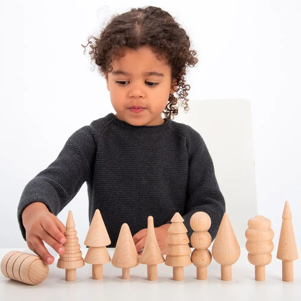 HOPTOYS Jeux D'Imagination*Arbres Forestiers En Bois