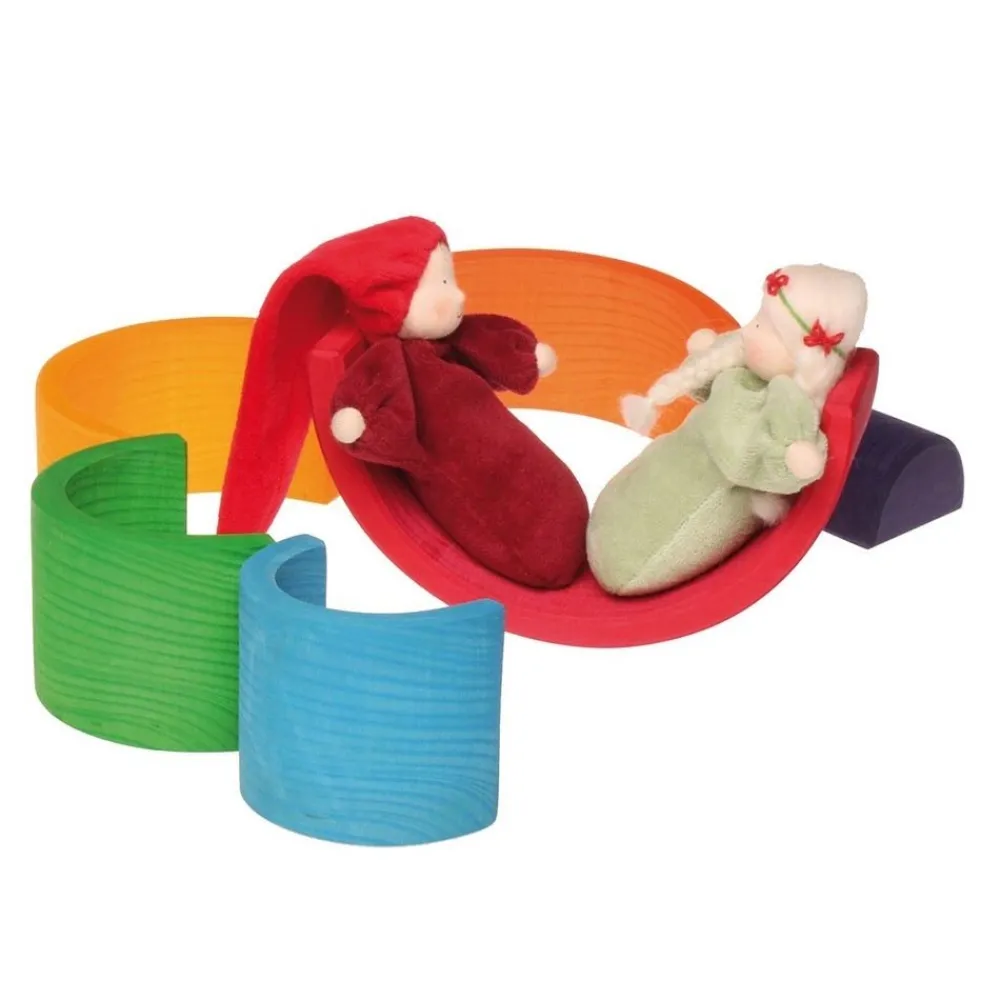HOPTOYS Premiers Apprentissages<Arc-En-Ciel En Bois Multicolore