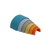 HOPTOYS Intervention Precoce*Arc-En-Ciel En Silicone Naturel X 6
