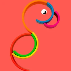 HOPTOYS Intervention Precoce*Arc-En-Ciel En Silicone Neon X 6