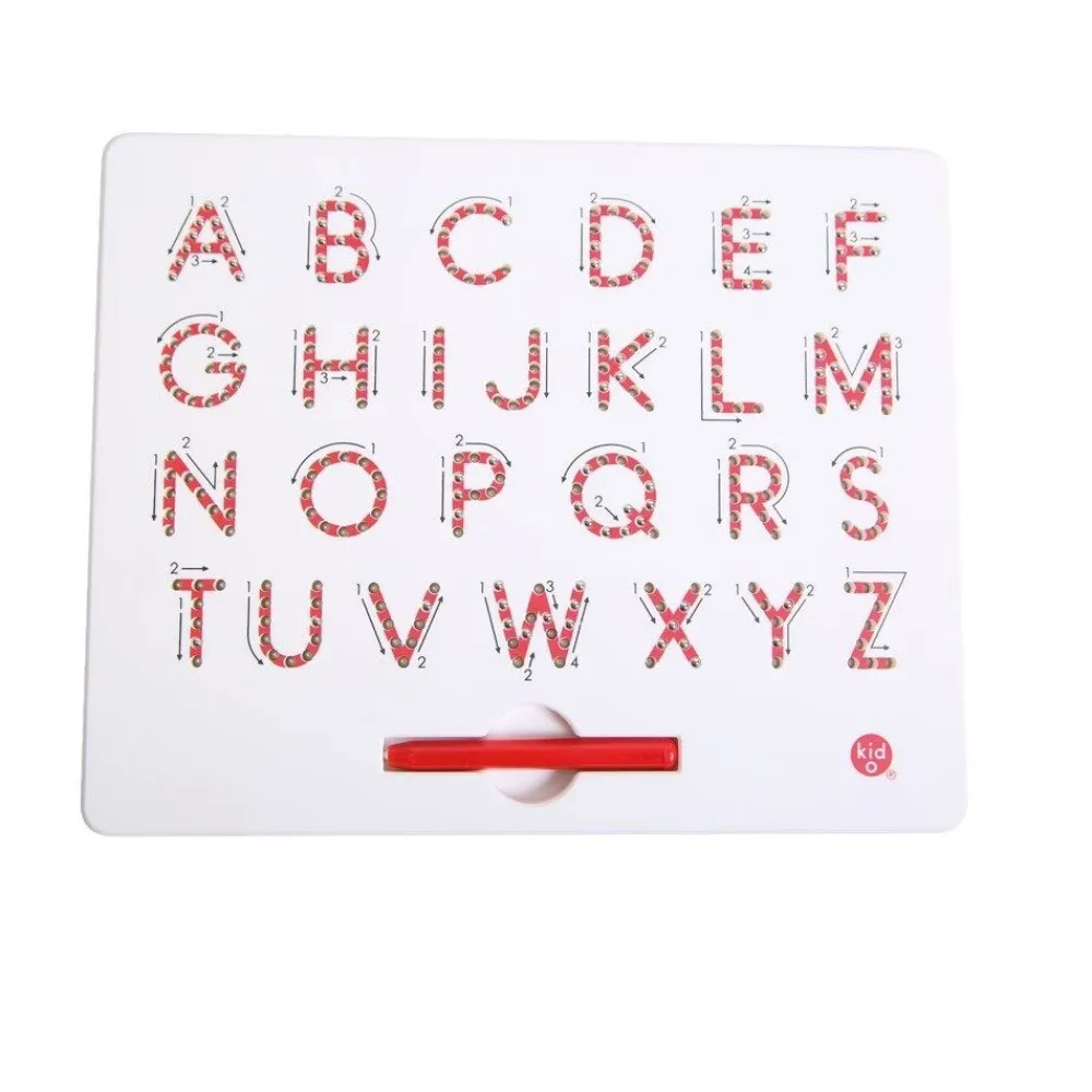 HOPTOYS Motricité Fine*Ardoise Magnetique A-Z