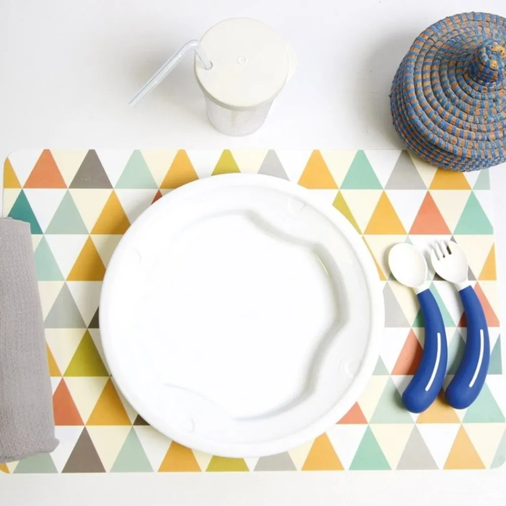 HOPTOYS Aides Au Repas*Assiette Anti-Derapante