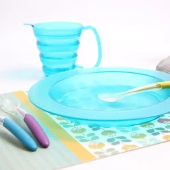HOPTOYS Aides Au Repas*Assiette Inclinee