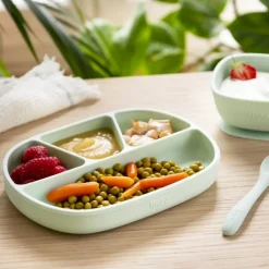 HOPTOYS Oralite Et Alimentation*Assiette Ventouse A Compartiments