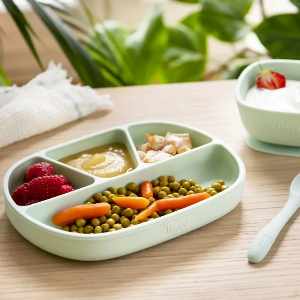 HOPTOYS Oralite Et Alimentation*Assiette Ventouse A Compartiments
