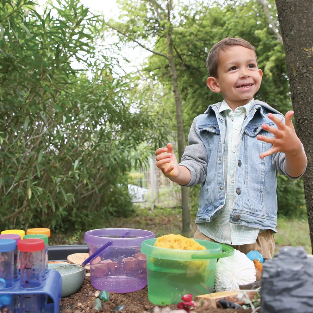 HOPTOYS Stimulation Sensorielle<Bac D'Exploration