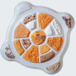 HOPTOYS ReÉducation De La Sensibilite<Bac D'Exploration Compartimente + Magic Light - Blanc