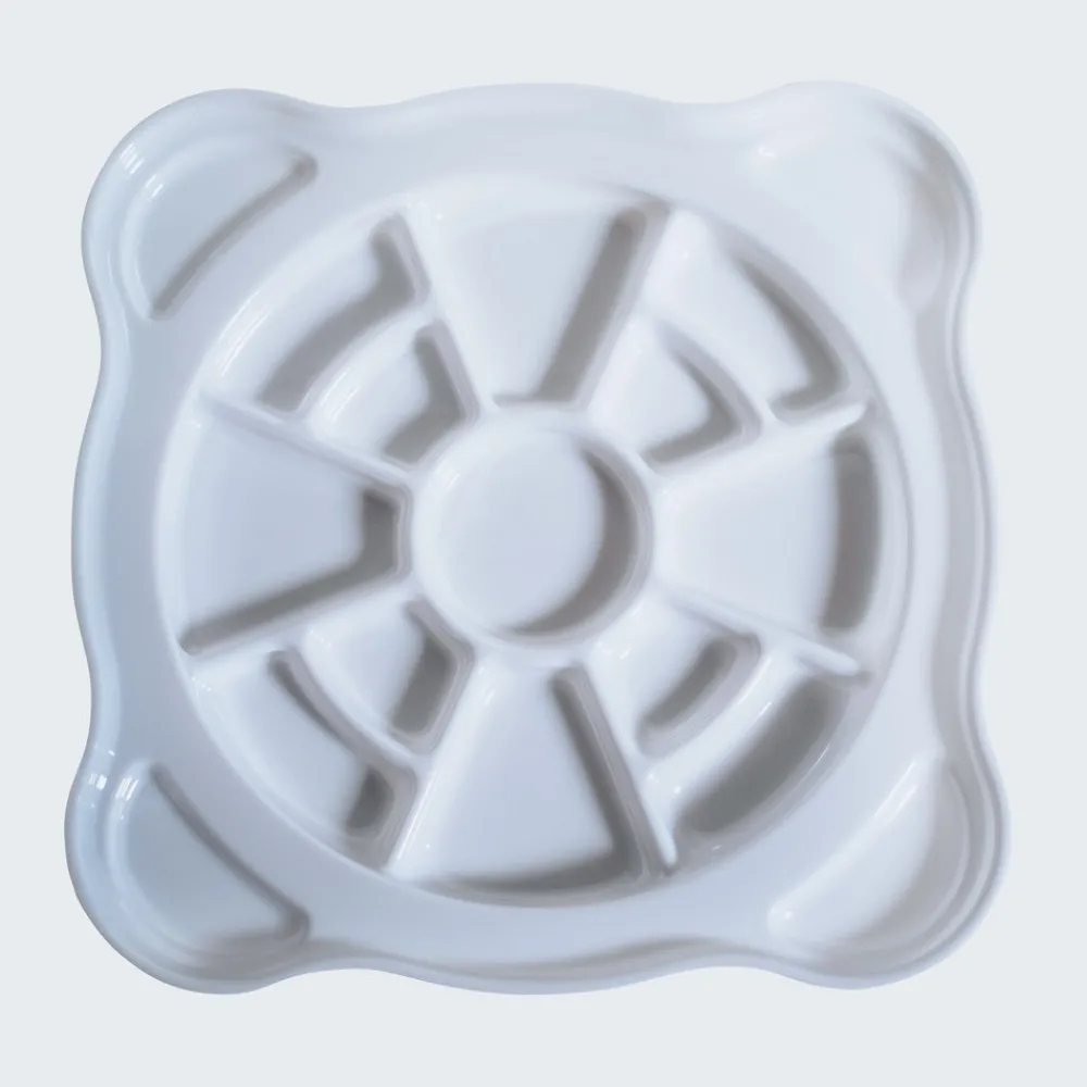 HOPTOYS ReÉducation De La Sensibilite<Bac D'Exploration Compartimente + Magic Light - Blanc