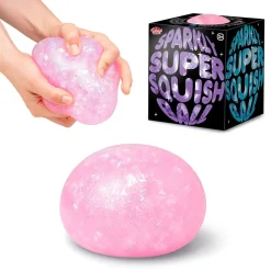 HOPTOYS Idees Cadeaux Pour Une Personne Ayant Des Troubles Dys*Balle Squish Jumbo Scintillante