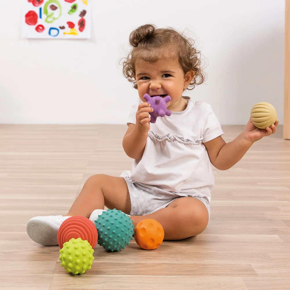 HOPTOYS 1er Éveil<Balles Sensorielles Par 6