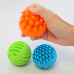 HOPTOYS Balles Sensorielles Adaptees*Balles Sensory Rollers Par 3