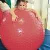 HOPTOYS Intégration Sensorielle<Ballon A Picots 100 Cm - Rouge