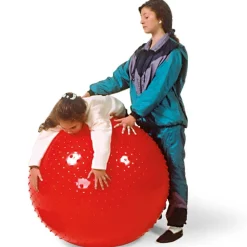 HOPTOYS Intégration Sensorielle<Ballon A Picots 100 Cm - Rouge