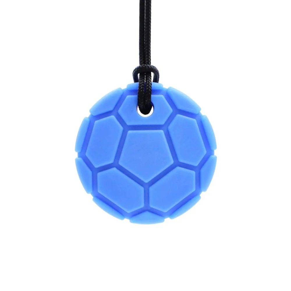 HOPTOYS Bijoux À Mordiller*Ballon De Foot - Collier De Mastication