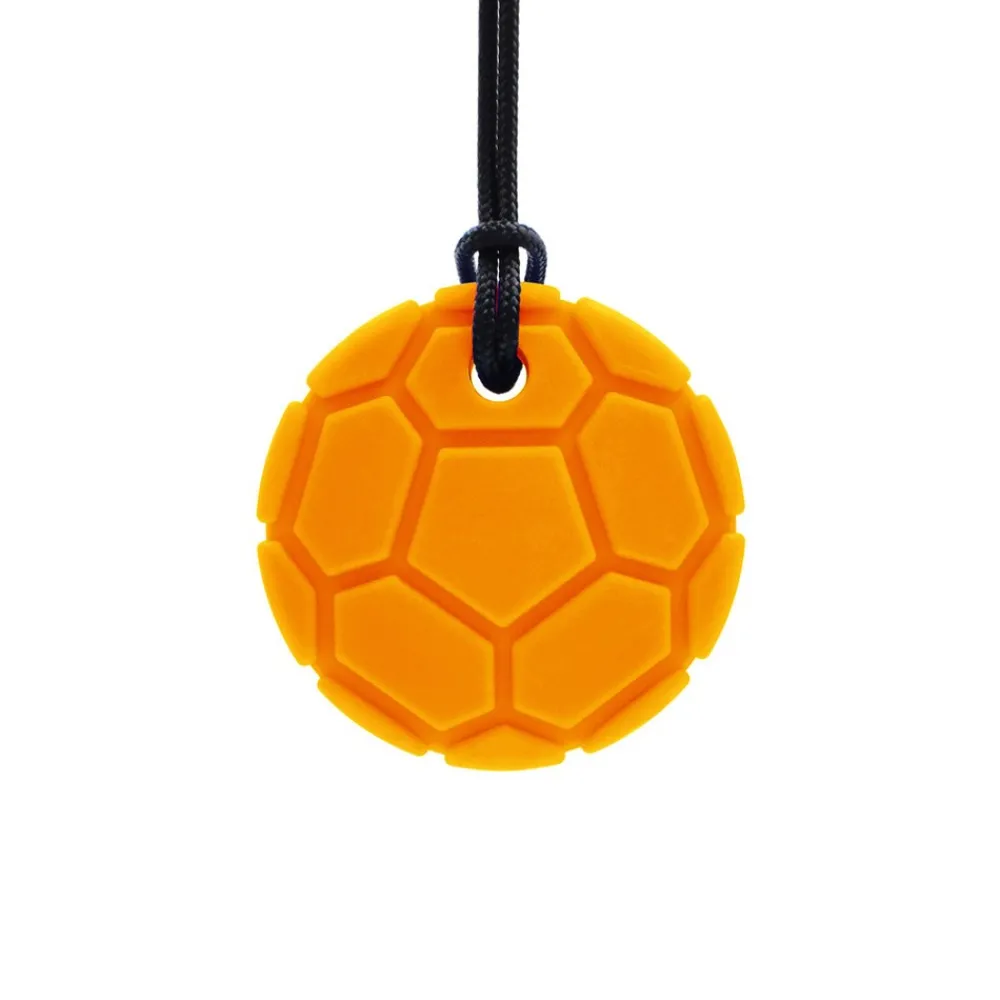 HOPTOYS Bijoux À Mordiller*Ballon De Foot - Collier De Mastication