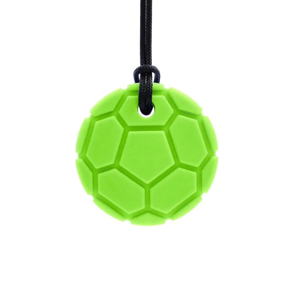 HOPTOYS Bijoux À Mordiller*Ballon De Foot - Collier De Mastication