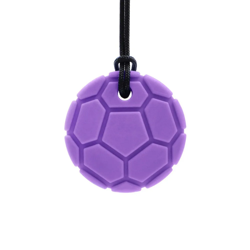 HOPTOYS Bijoux À Mordiller*Ballon De Foot - Collier De Mastication