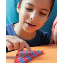HOPTOYS Jeux Éducatifs*Barres Rouges Et Bleues Montessori
