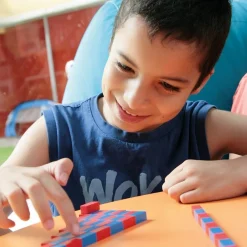 HOPTOYS Raisonnement Logico-Mathematique<Barres Rouges Et Bleues Montessori