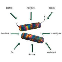 HOPTOYS Intégration Sensorielle<Bijou Tube Cactus