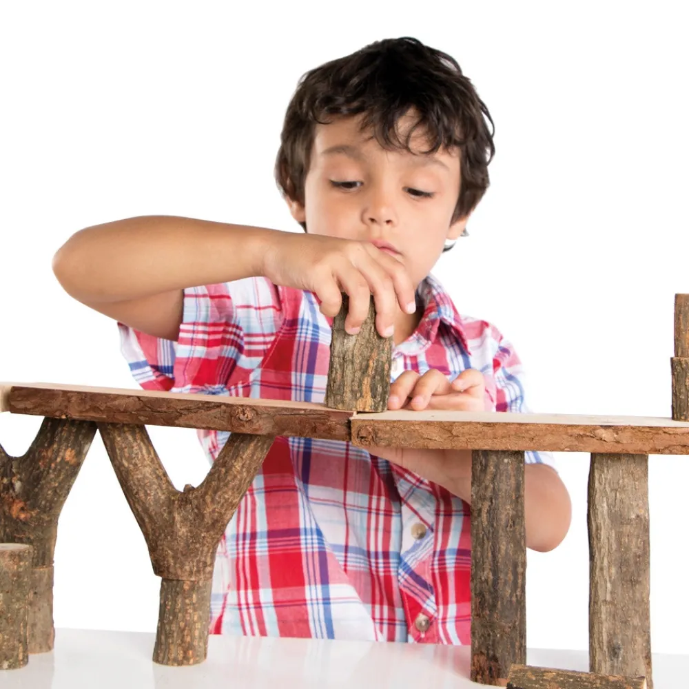 HOPTOYS Jouets Sensoriels<Blocs De Construction Naturels - Branches
