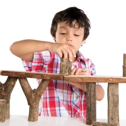 HOPTOYS Jeux De Construction*Blocs De Construction Naturels - Branches