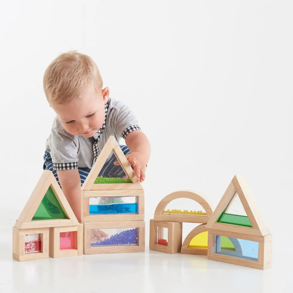 HOPTOYS Matériel Montessori & Reggio*Blocs De Construction Sensoriels