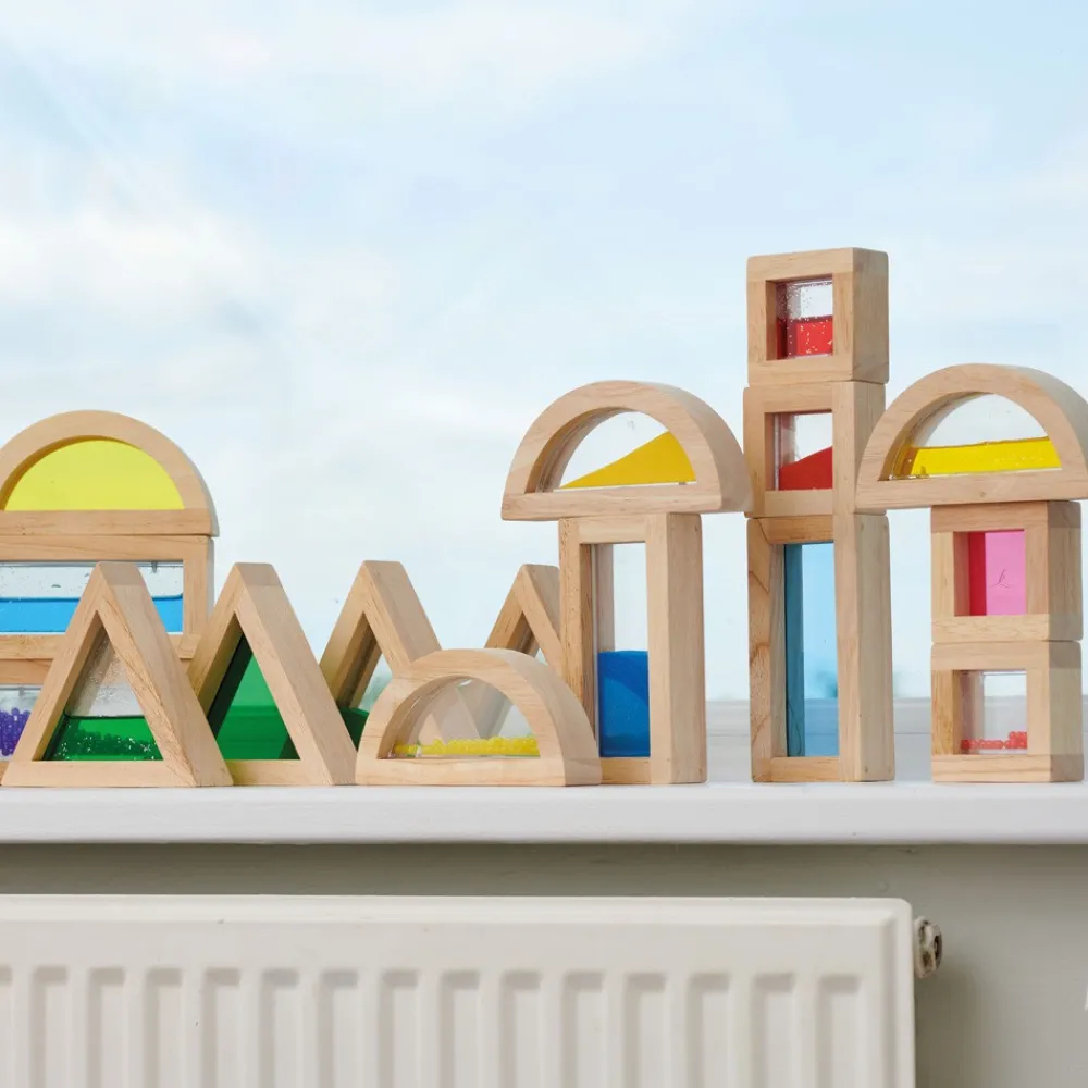 HOPTOYS Matériel Montessori & Reggio*Blocs De Construction Sensoriels