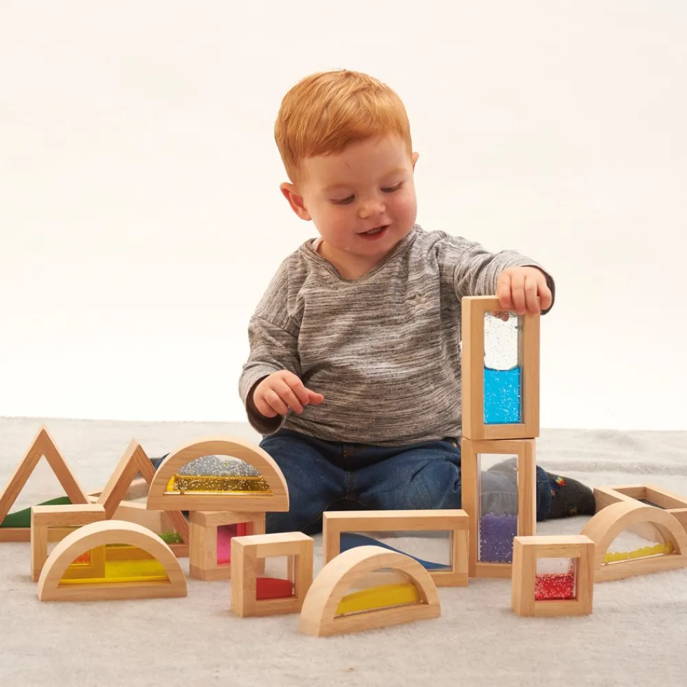 HOPTOYS Matériel Montessori & Reggio*Blocs De Construction Sensoriels
