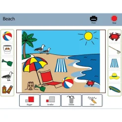 HOPTOYS Communication Alternative & Augmentee<Boardmaker 7 - Licence De Groupe