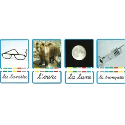 HOPTOYS Lexique, Imagerie, Langage Oral<Boite A Mots