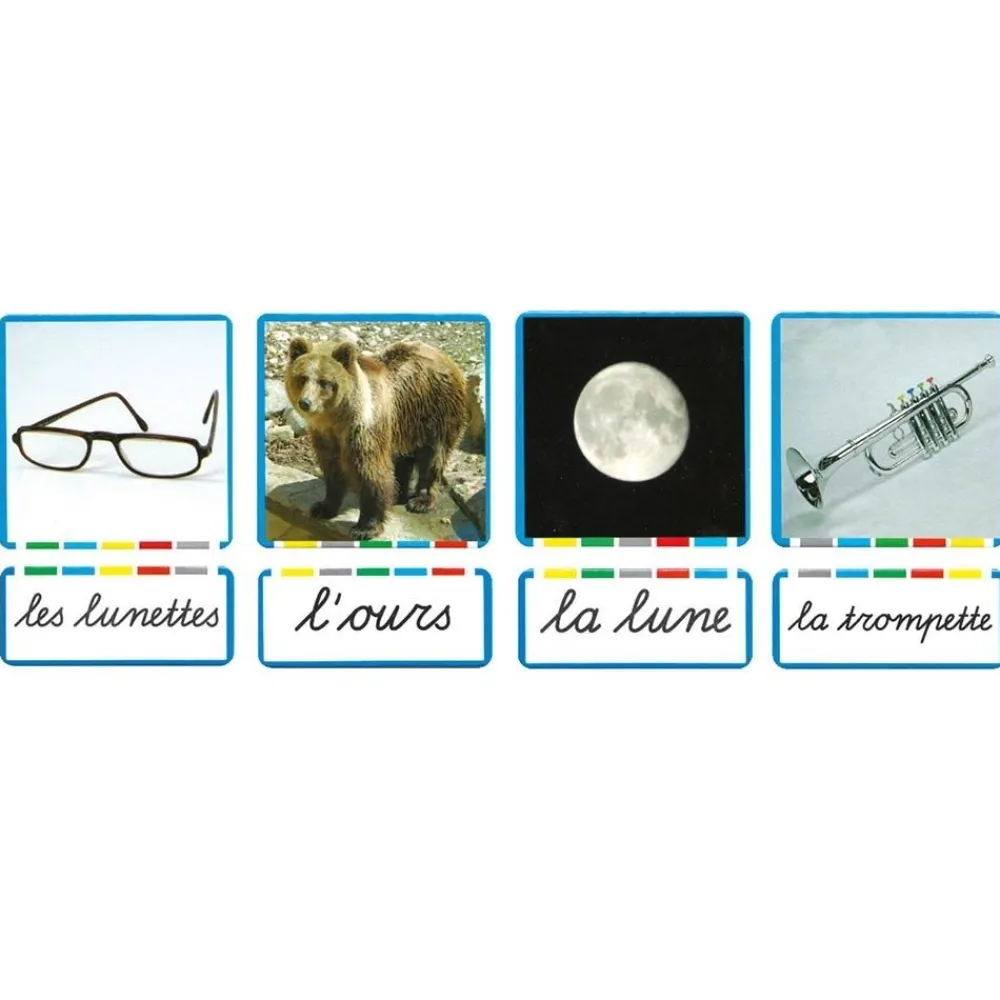 HOPTOYS Lexique, Imagerie, Langage Oral<Boite A Mots