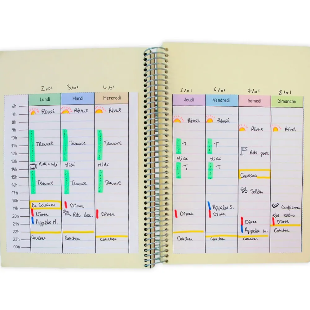 HOPTOYS Routines & Structures*Bullet Journal