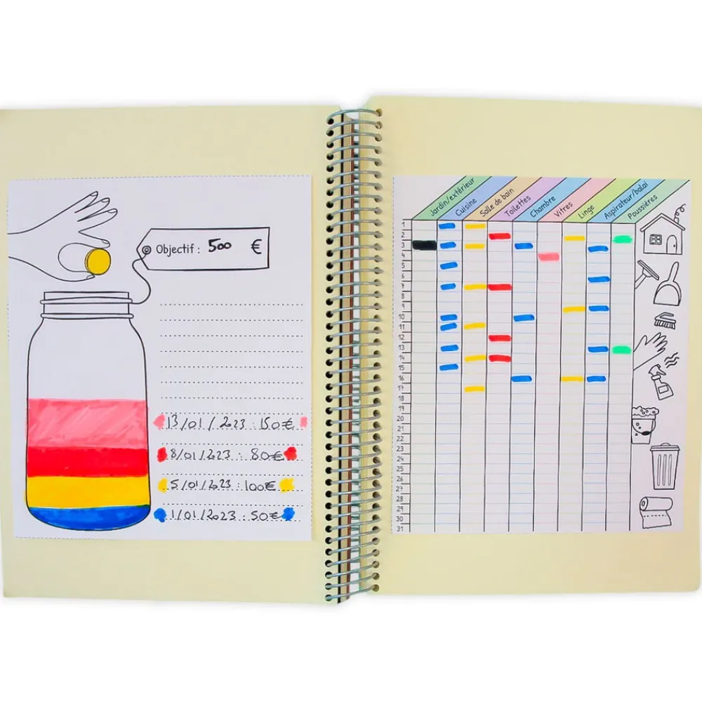 HOPTOYS Routines & Structures*Bullet Journal