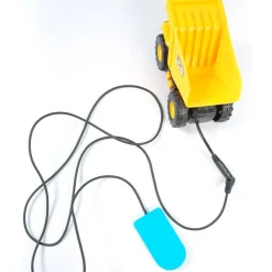 HOPTOYS Jouets Avec Contacteur*Camion Benne Adapte Son Et Lumiere