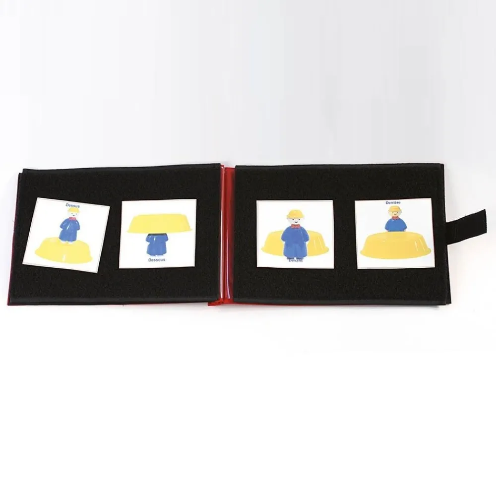 HOPTOYS Langage & Communication*Carnet De Communication Tissu