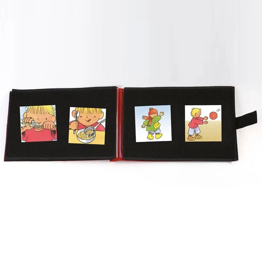 HOPTOYS Langage & Communication*Carnet De Communication Tissu