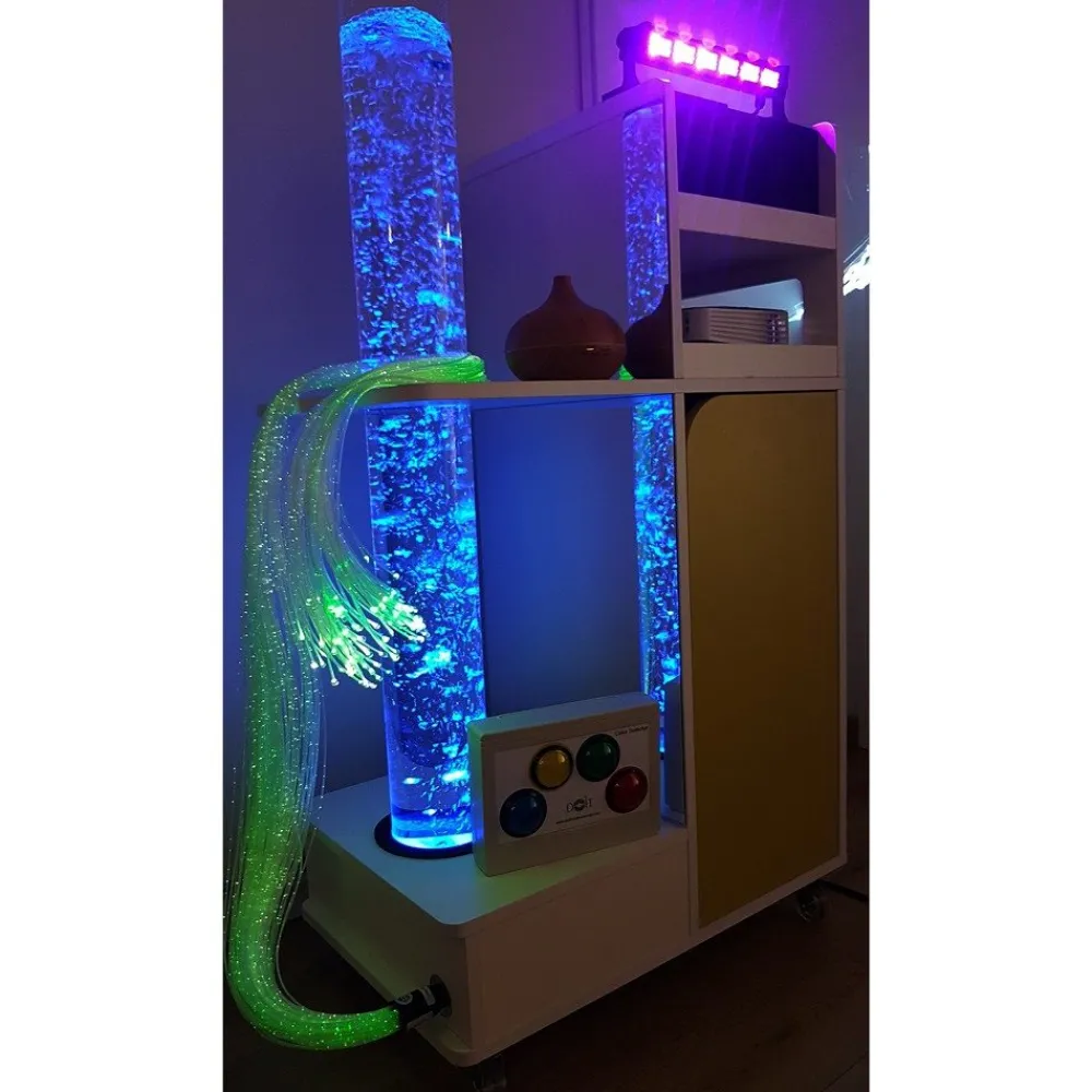 HOPTOYS Colonnes À Bulles<Chariot Multisensoriel 1