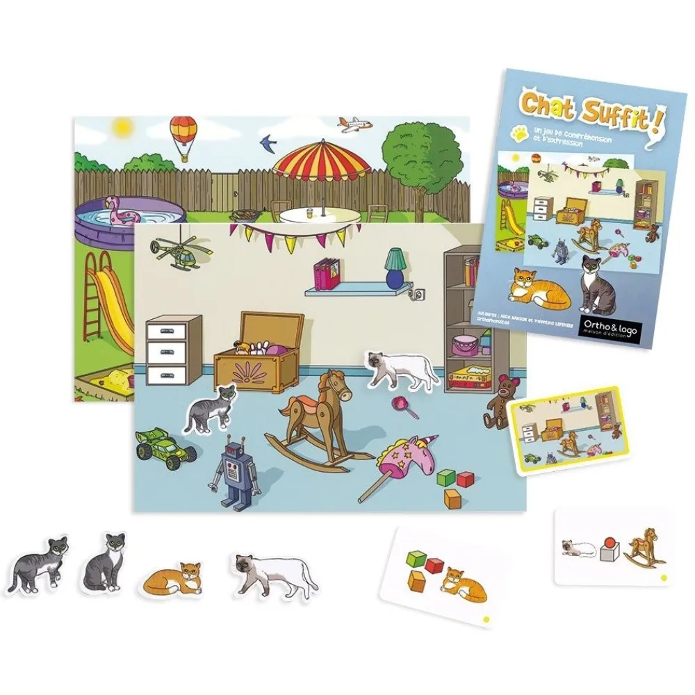 HOPTOYS Dyslexie*Chat Suffit !