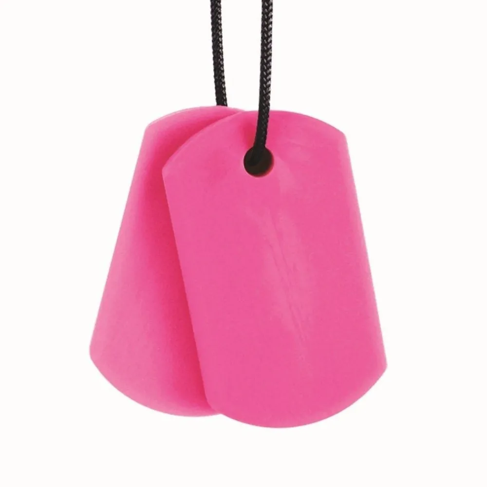HOPTOYS Stimulation De La Zone Oro-Faciale*Chew Tags - Collier De Mastication